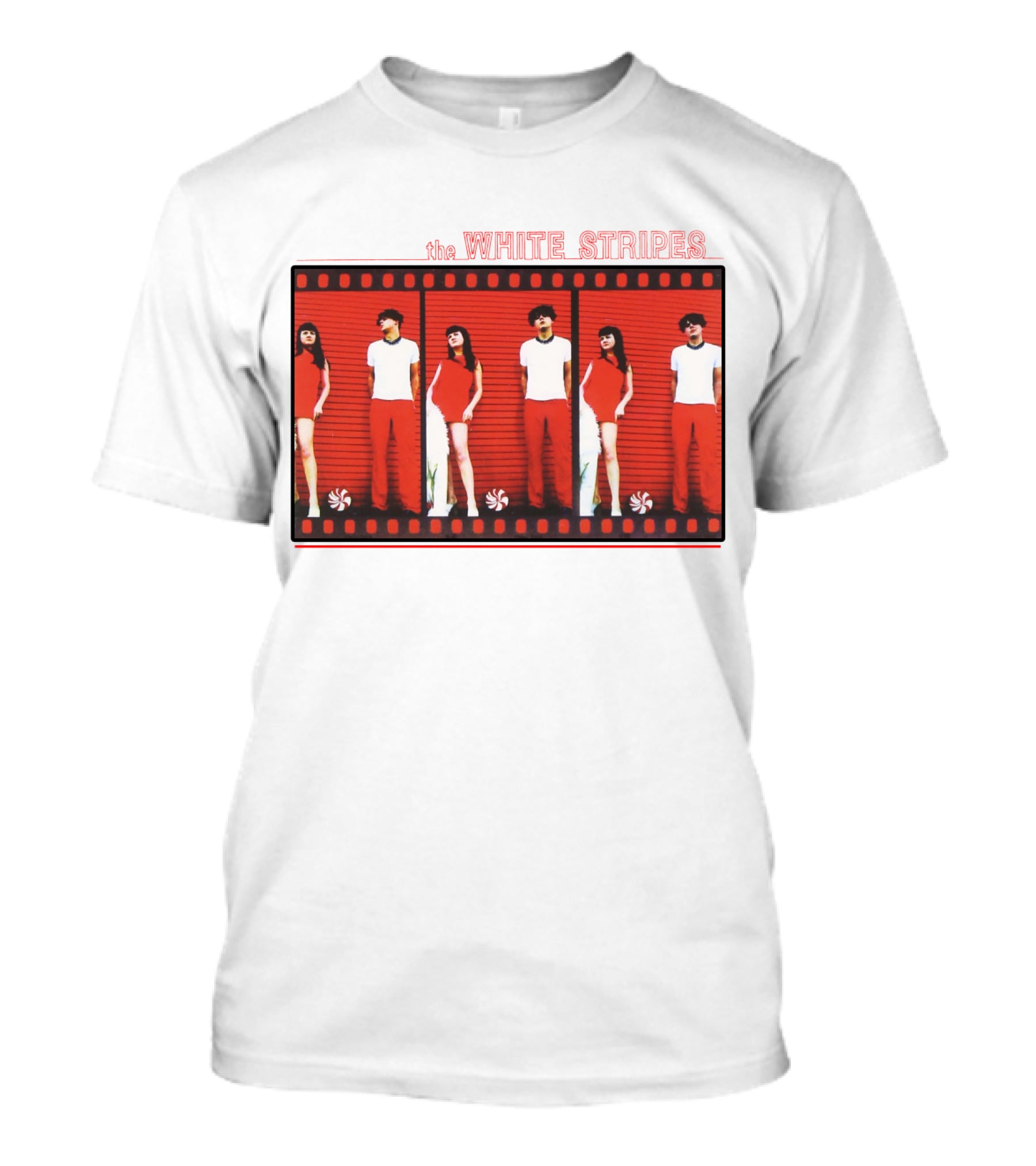 The White Stripes Red Filmstrip T-Shirt