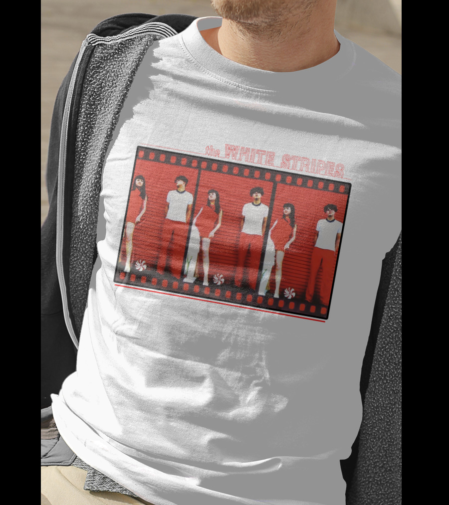 The White Stripes Red Filmstrip T-Shirt