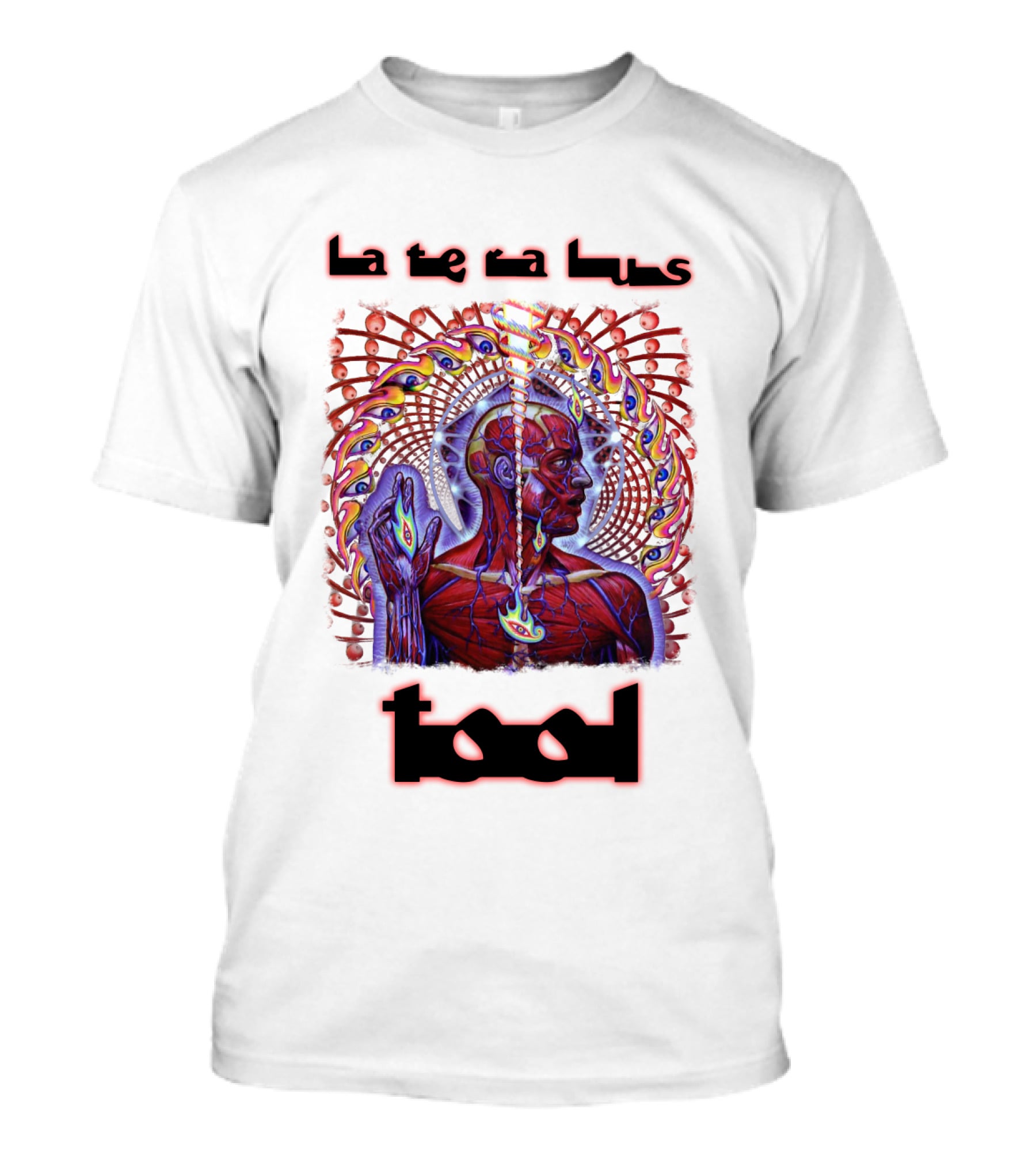 Tool Lateralus Tlb 19 Alex Grey Artwork Visionary Psychedelic T-Shirt