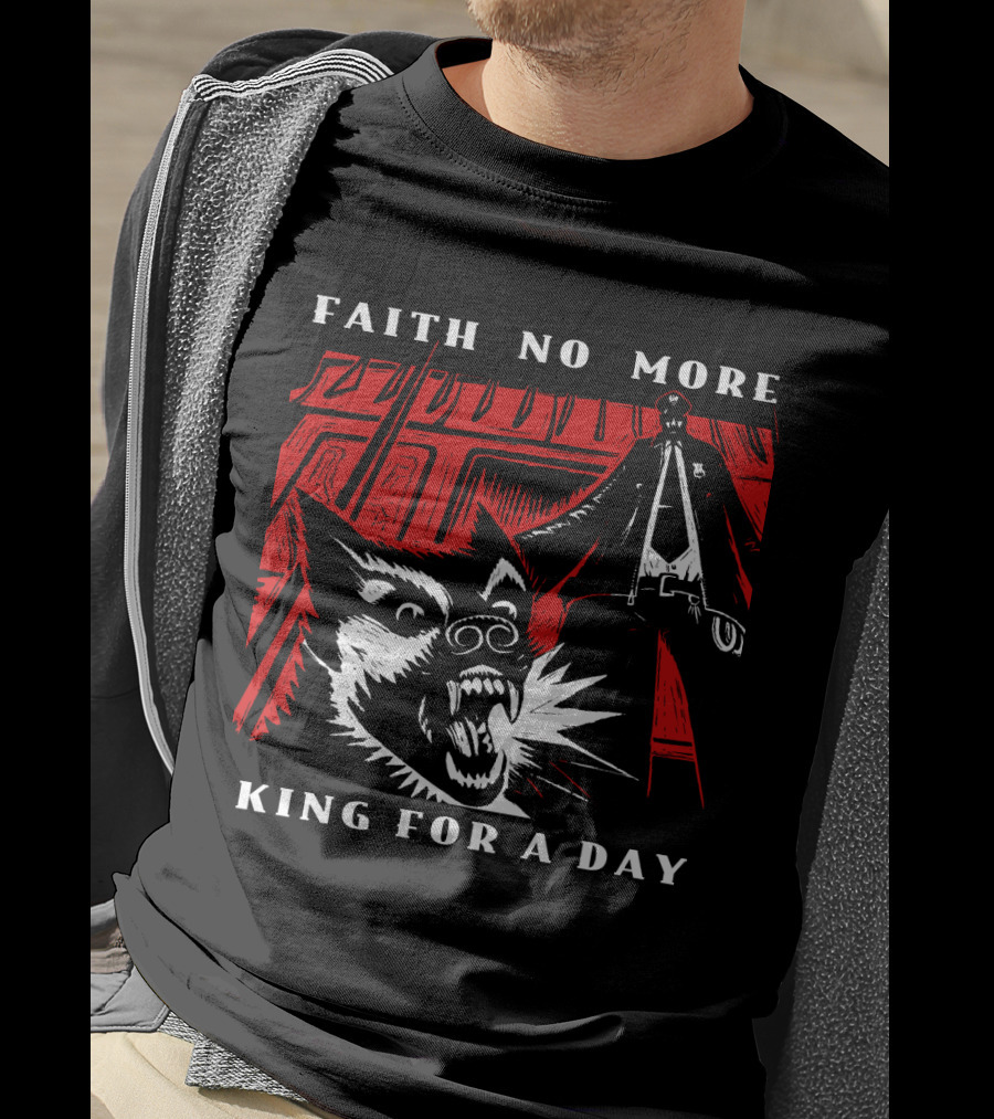 Faith No More King For A Day Red And Black T-Shirt