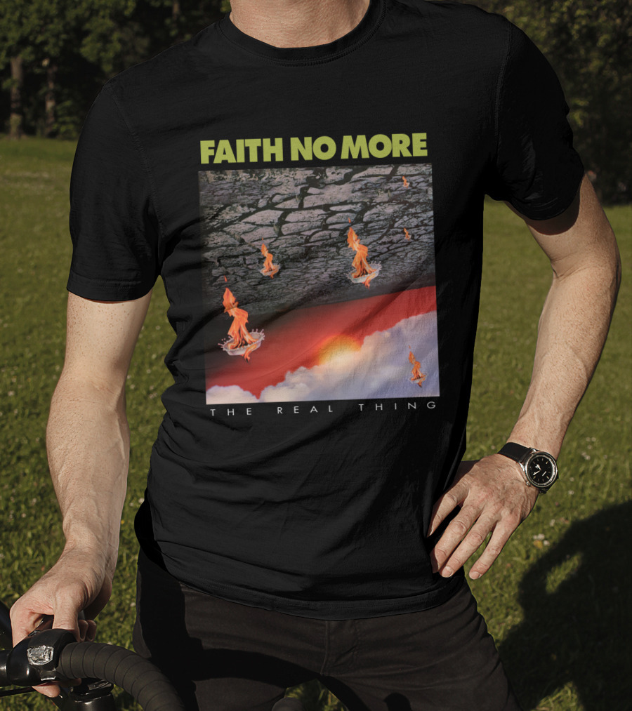 FAITH NO MORE The Real Thing Fiery Scene T-Shirt