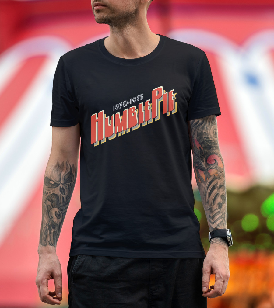 1970-1975 Humble Pie Classic Rock T-Shirt