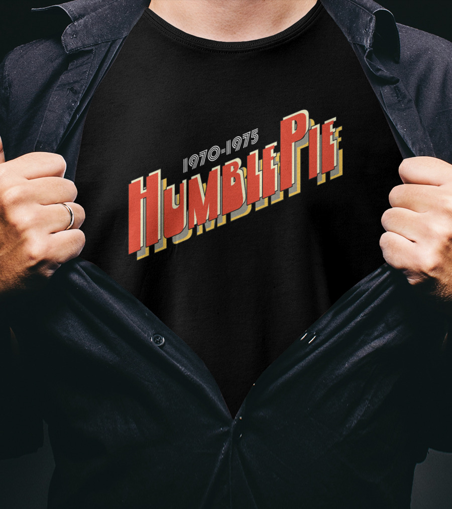 1970-1975 Humble Pie Classic Rock T-Shirt
