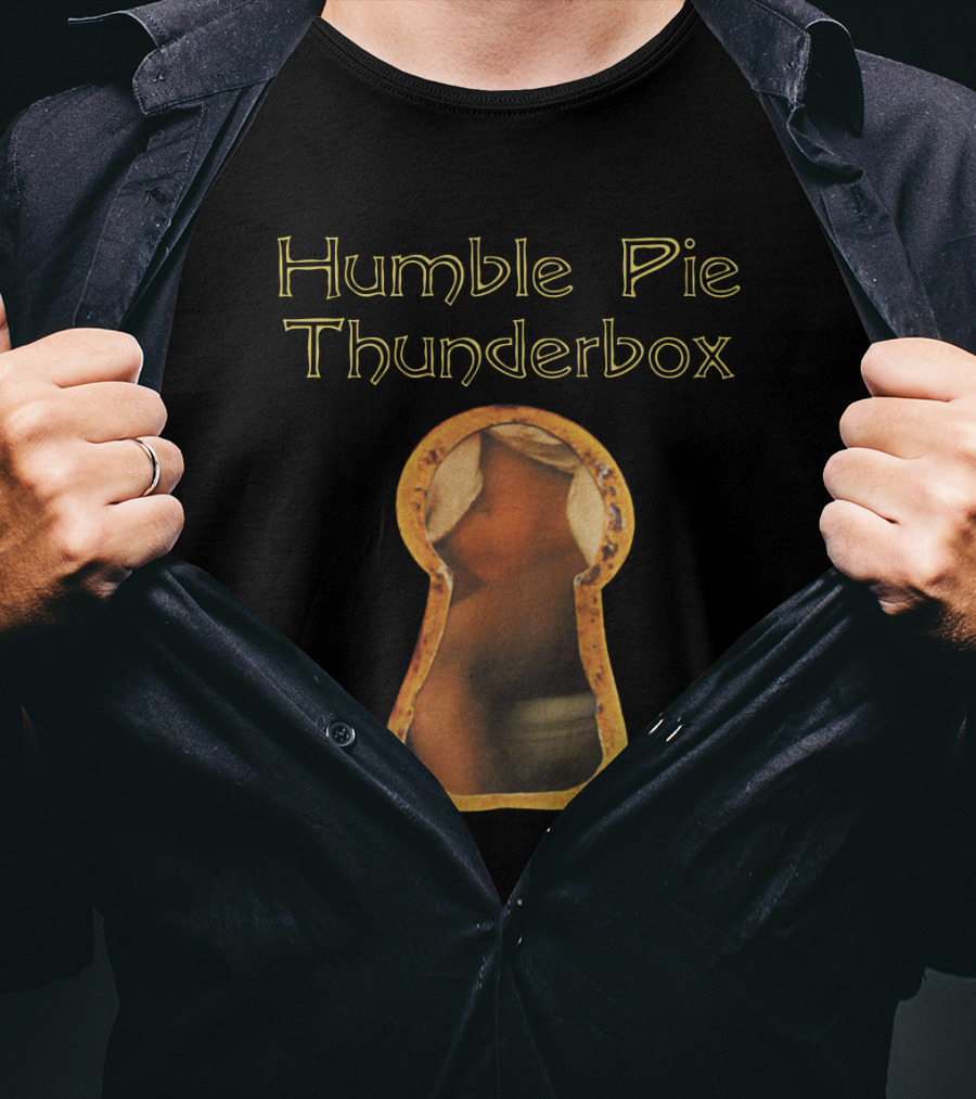 Humble Pie Thunderbox Keyhole Album Cover T-Shirt