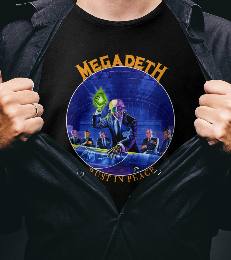 Megadeth Rust In Peace Mgd T-Shirt