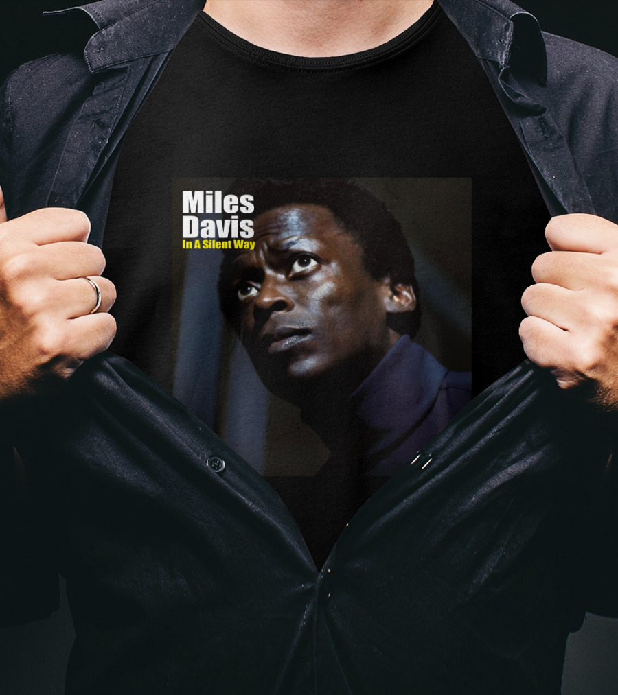 Miles Davis In A Silent Way 1969 Album Cover T-Shirt