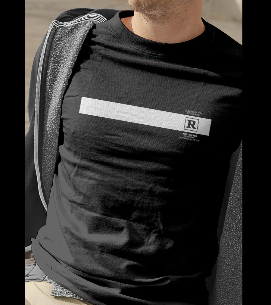 Queens Of The Stone Age Rated R Restricted Everynun All The Time T-Shirt