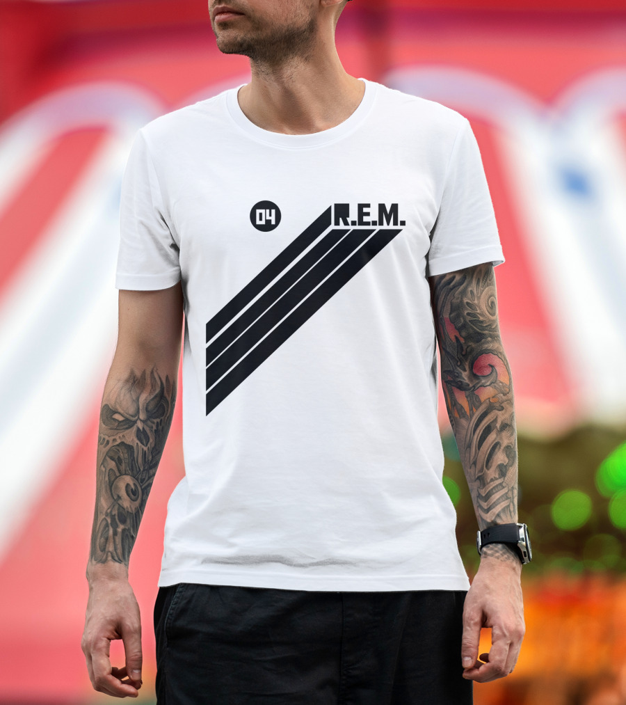 R.E.M. 04 Stripe T-Shirt