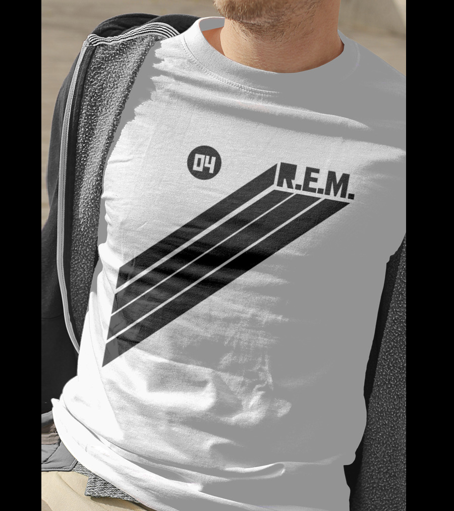 R.E.M. 04 Stripe T-Shirt