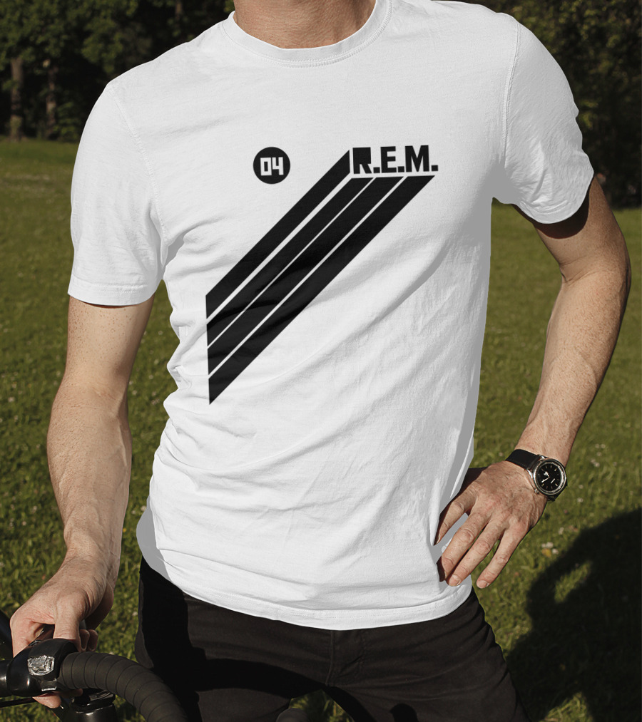 R.E.M. 04 Stripe T-Shirt