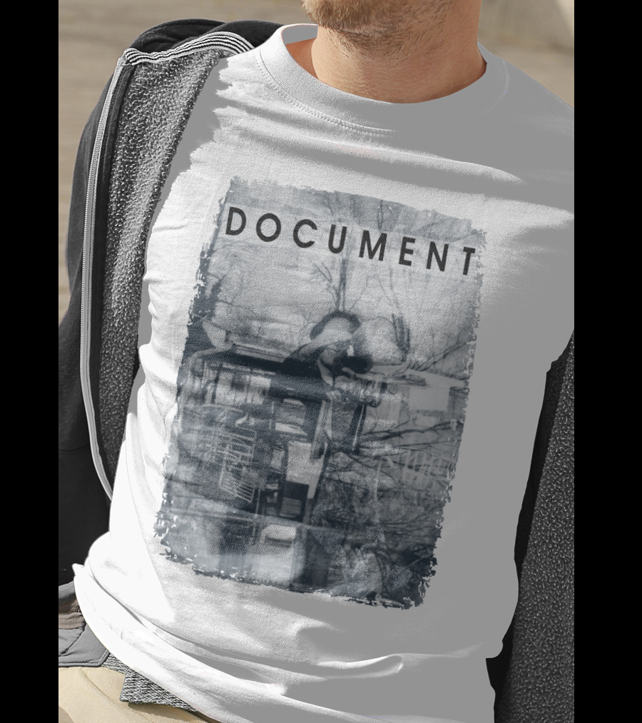 REM Document Reflections Monochrome Photograph T-Shirt