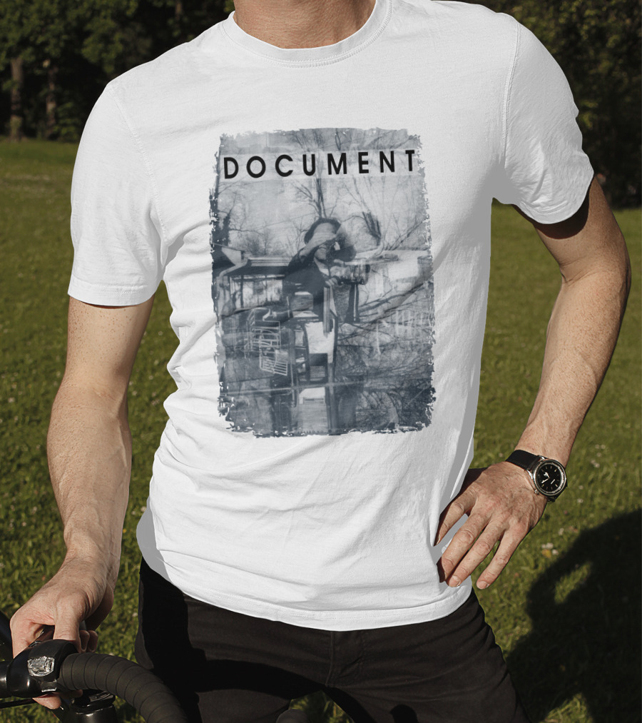 REM Document Reflections Monochrome Photograph T-Shirt