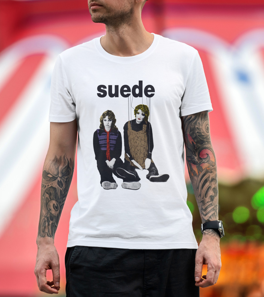 Suede Puppet Dolls Imagery Sde T-Shirt