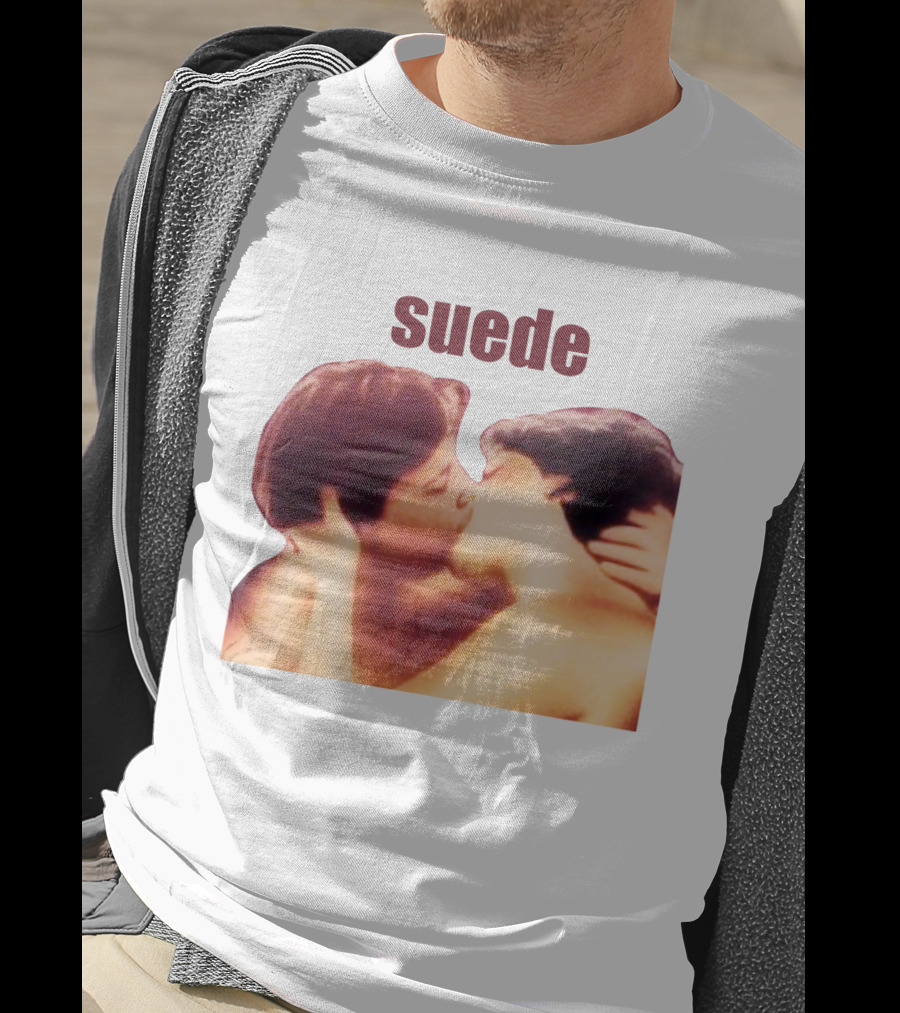 Suede Debut Album Cover Kiss Artwork T-Shirt