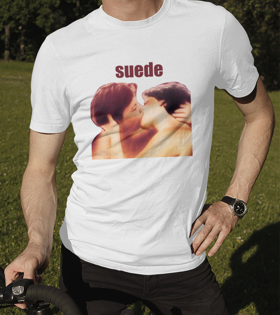 Suede Debut Album Cover Kiss Artwork T-Shirt