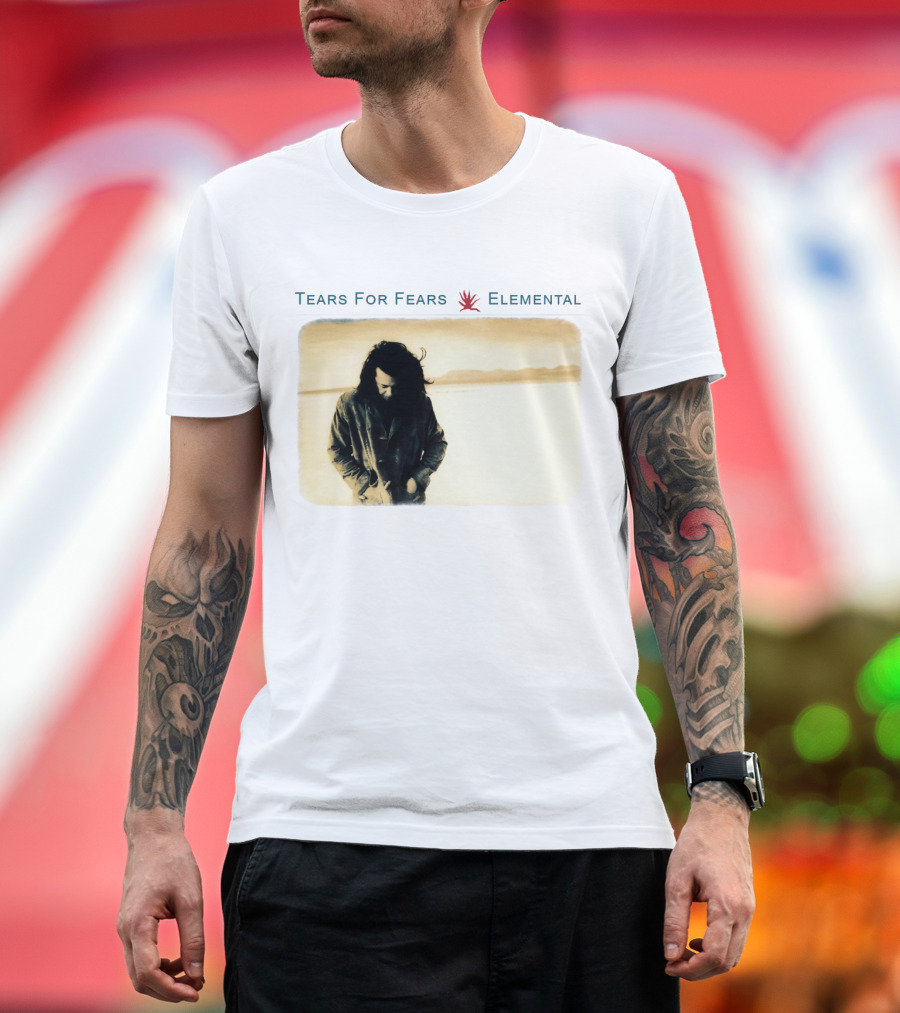 Tears For Fears Elemental Album Cover T-Shirt