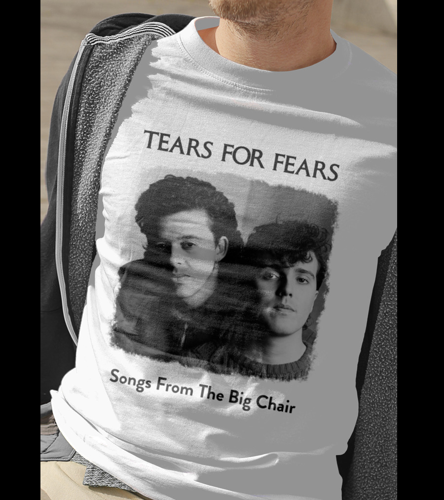 Tears For Fears Songs From The Big Chair Vintage Album T-Shirt