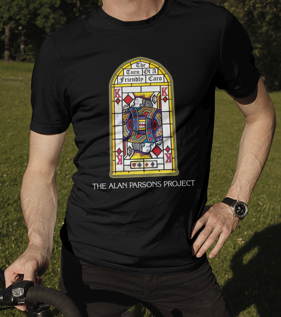 The Alan Parsons Project The Turn Of A Friendly Card King Stained Glass T-Shirt