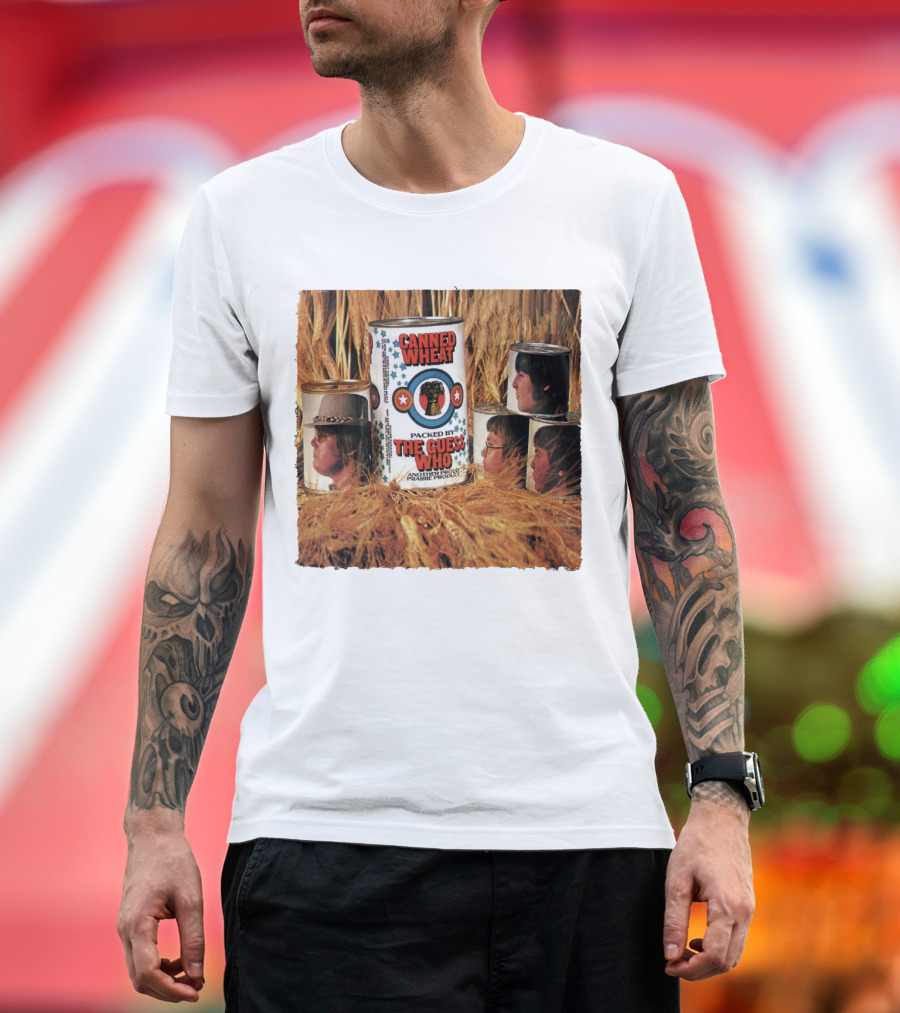 Canned Wheat Packed by The Guess Who Album Cover T-Shirt