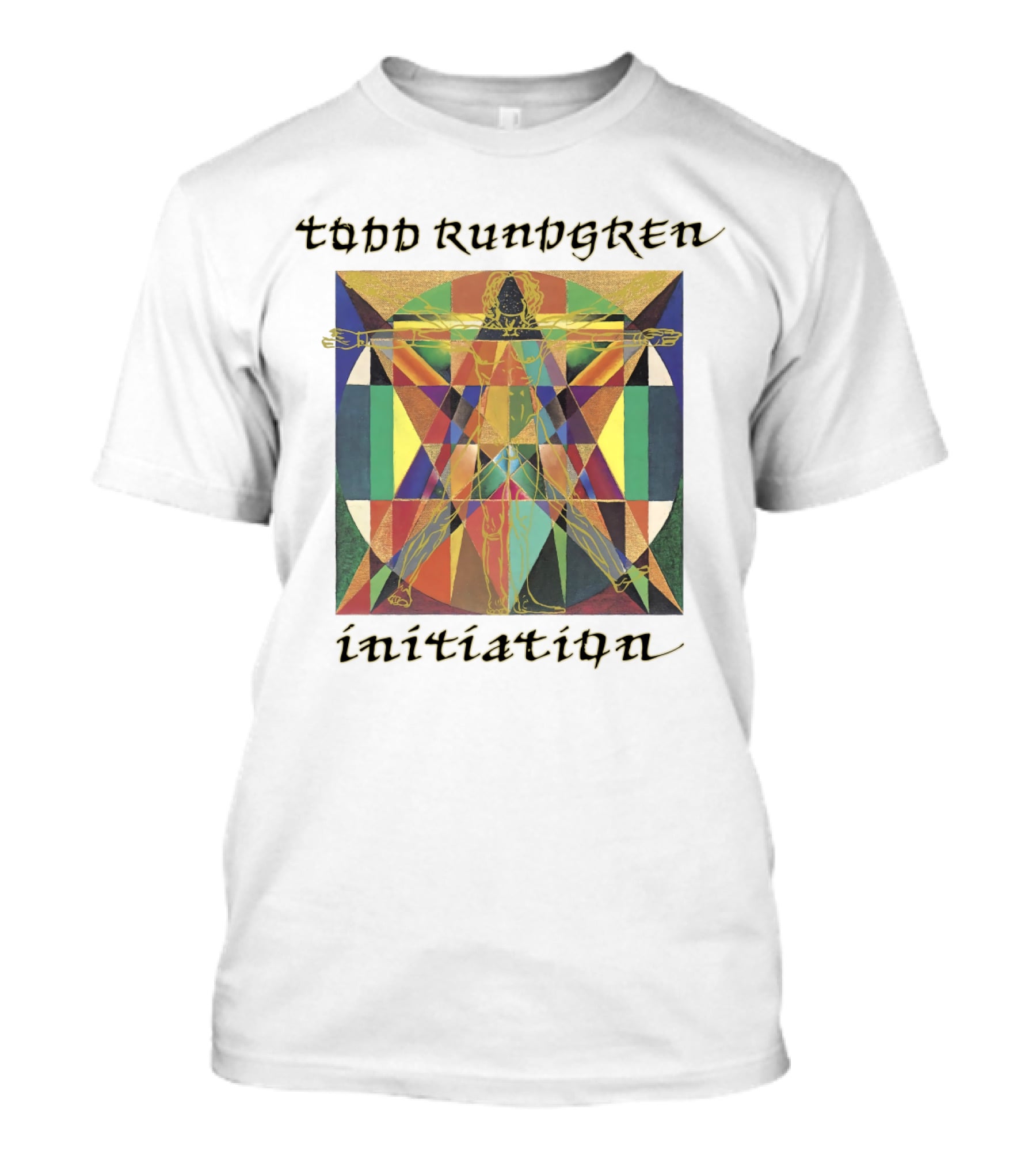 Todd Rundgren Initiation Vitruvian Geometric Fusion T-Shirt