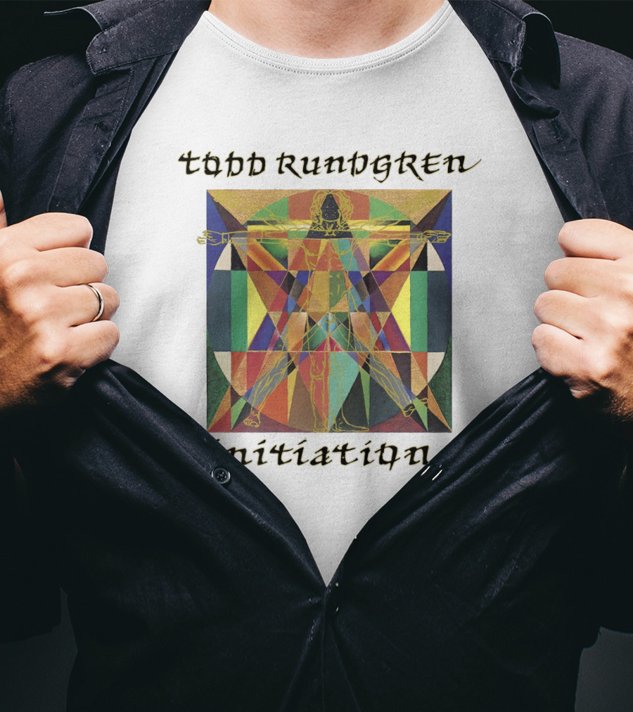 Todd Rundgren Initiation Vitruvian Geometric Fusion T-Shirt