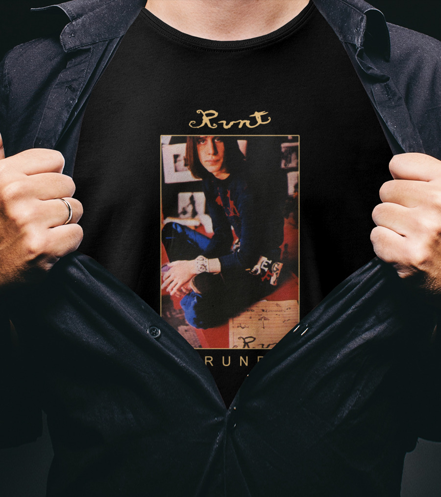 Todd Rundgren Runt Album Cover Vintage Photography T-Shirt