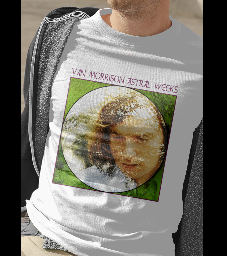 Van Morrison Astral Weeks Album Cover T-Shirt
