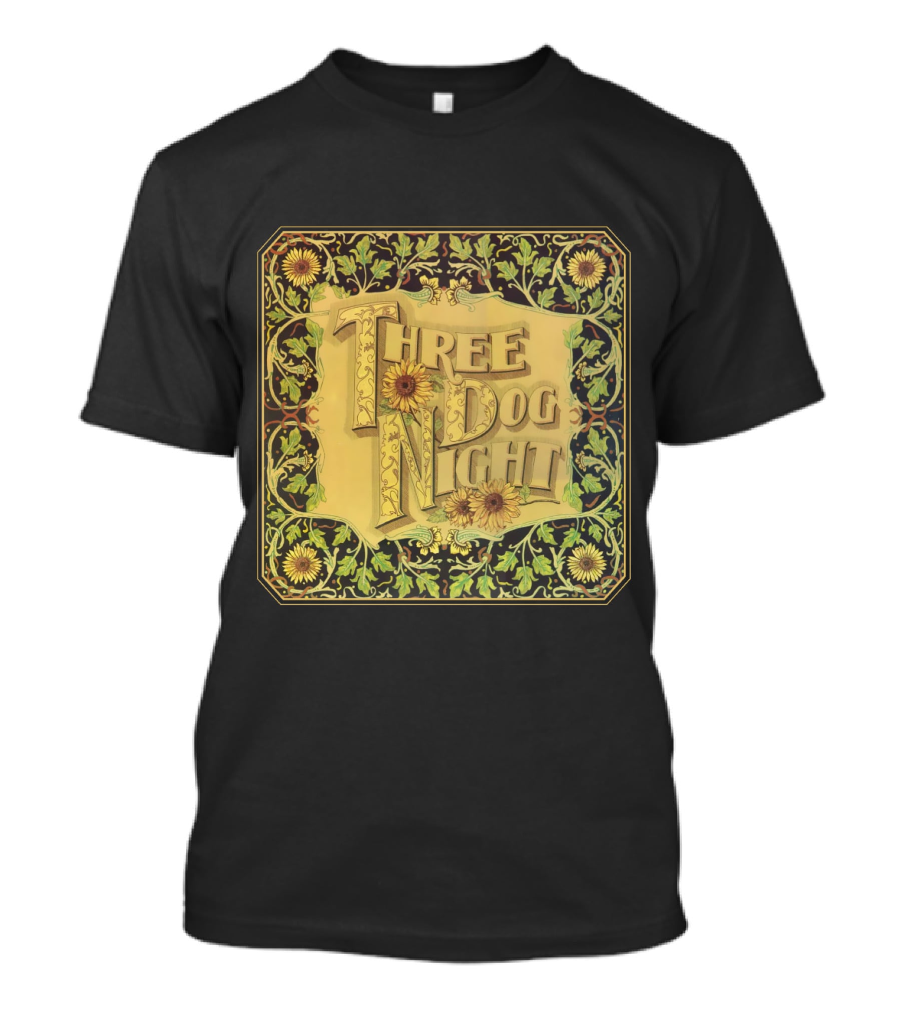 Three Dog Night Vintage Floral T-Shirt