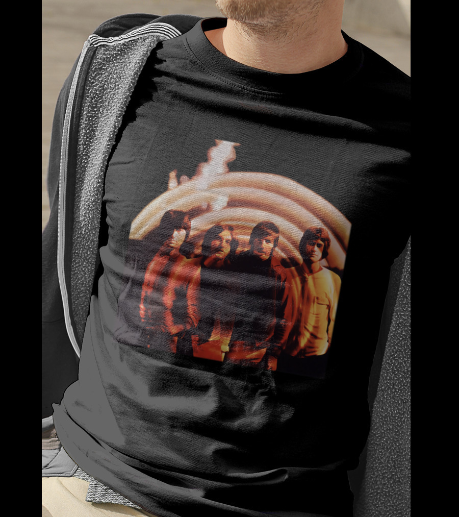 Moody Blues Band Visual Warp Effect T-Shirt