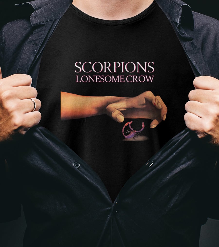 Scorpions Lonesome Crow Album Cover Art T-Shirt