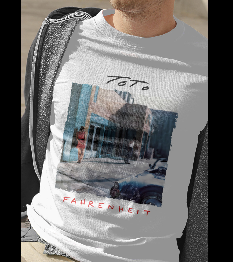 Toto Fahrenheit Album Cover Retro Scene T-Shirt
