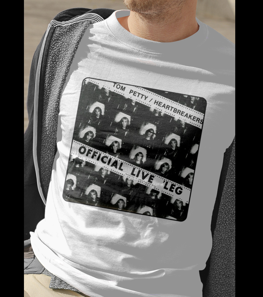 Tom Petty Heartbreakers Official Live Leg T-Shirt