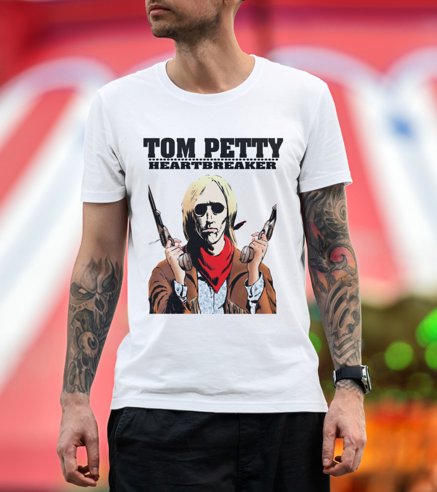 Tom Petty Heartbreaker Gunslinger T-Shirt
