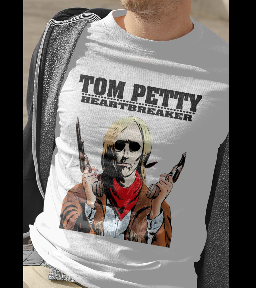Tom Petty Heartbreaker Gunslinger T-Shirt