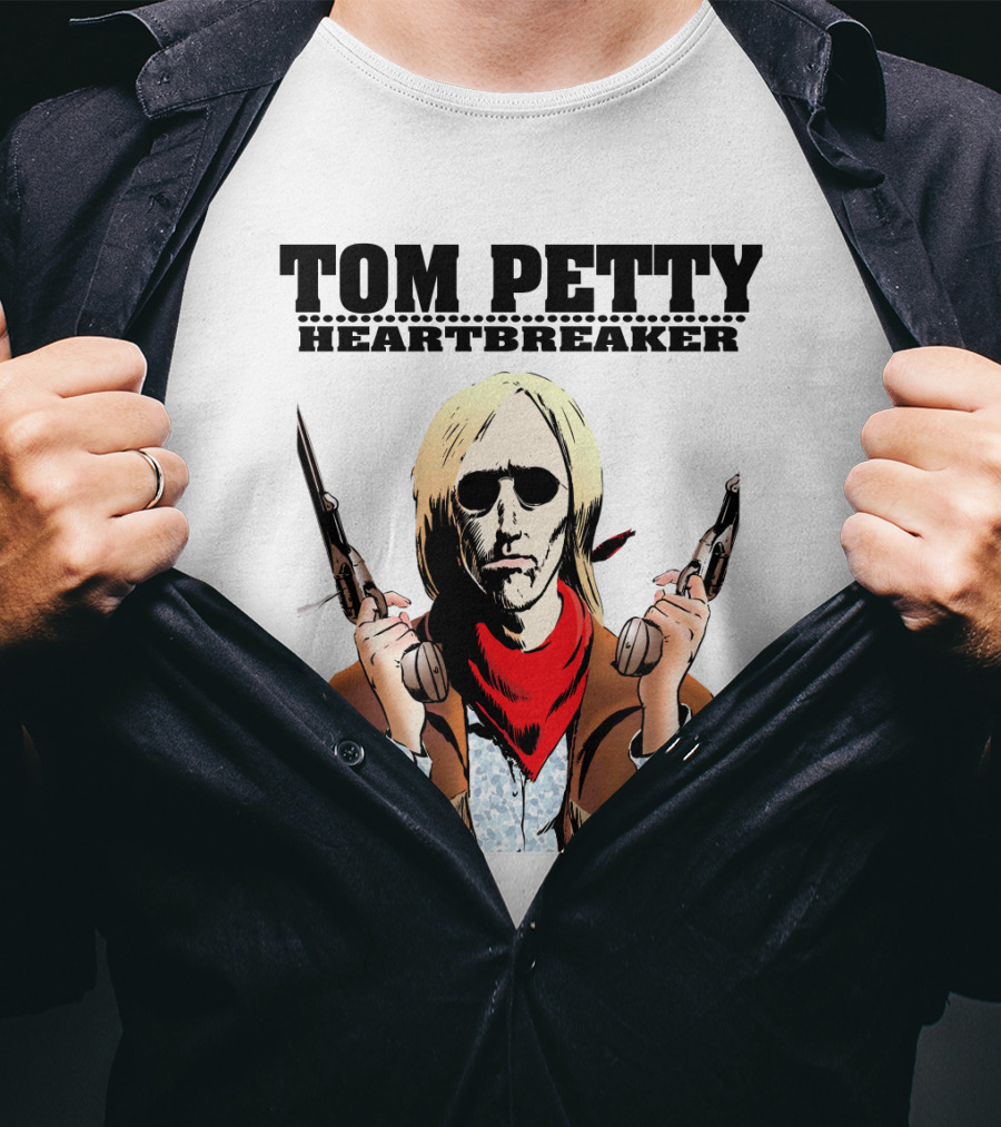 Tom Petty Heartbreaker Gunslinger T-Shirt