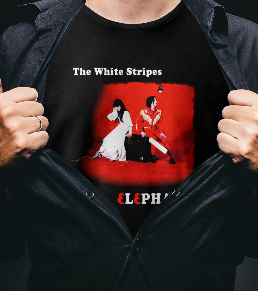 The White Stripes Elephant T-Shirt