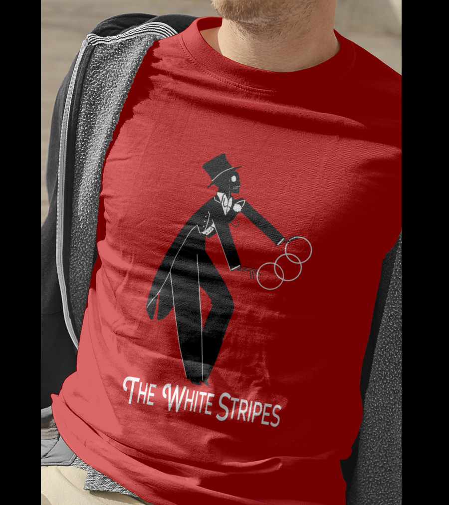 The White Stripes Juggling Man Red T-Shirt