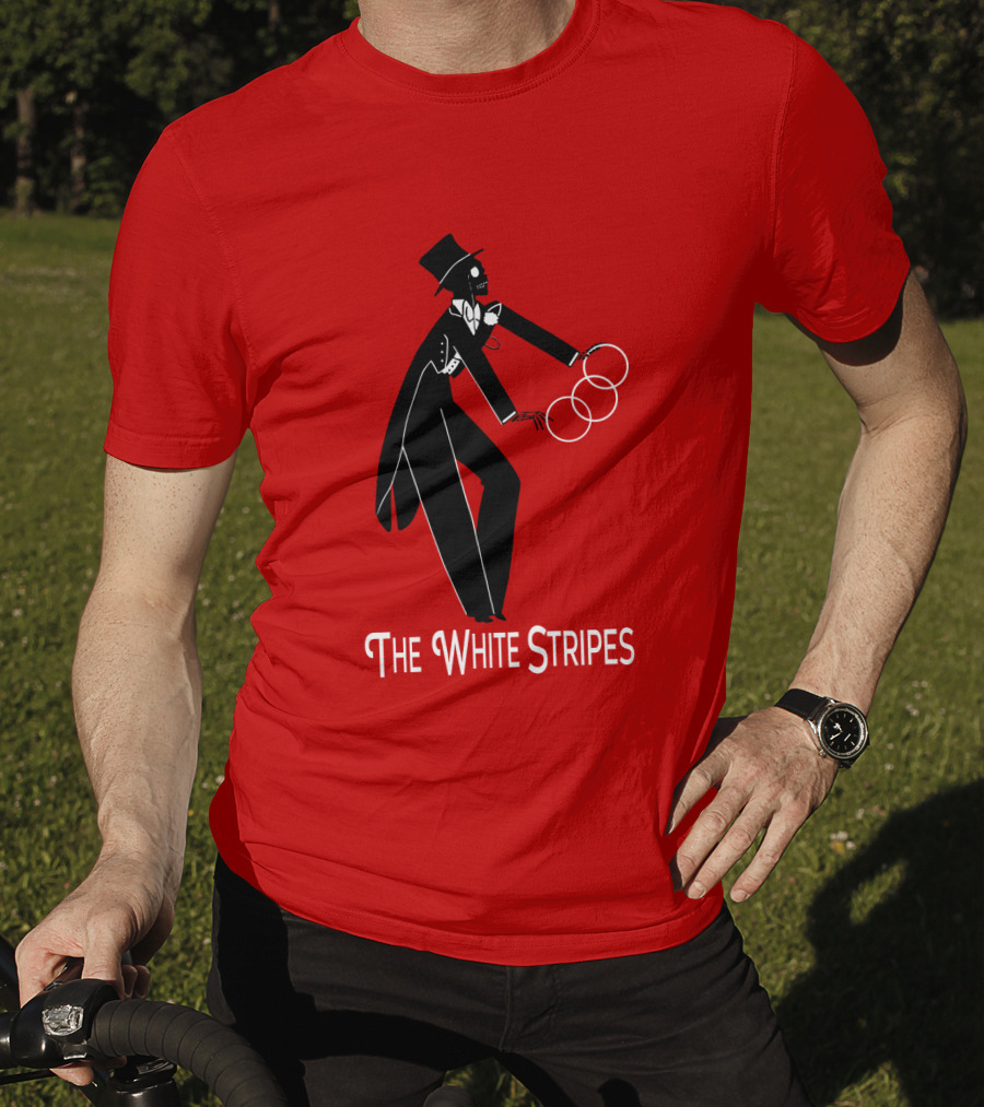 The White Stripes Juggling Man Red T-Shirt