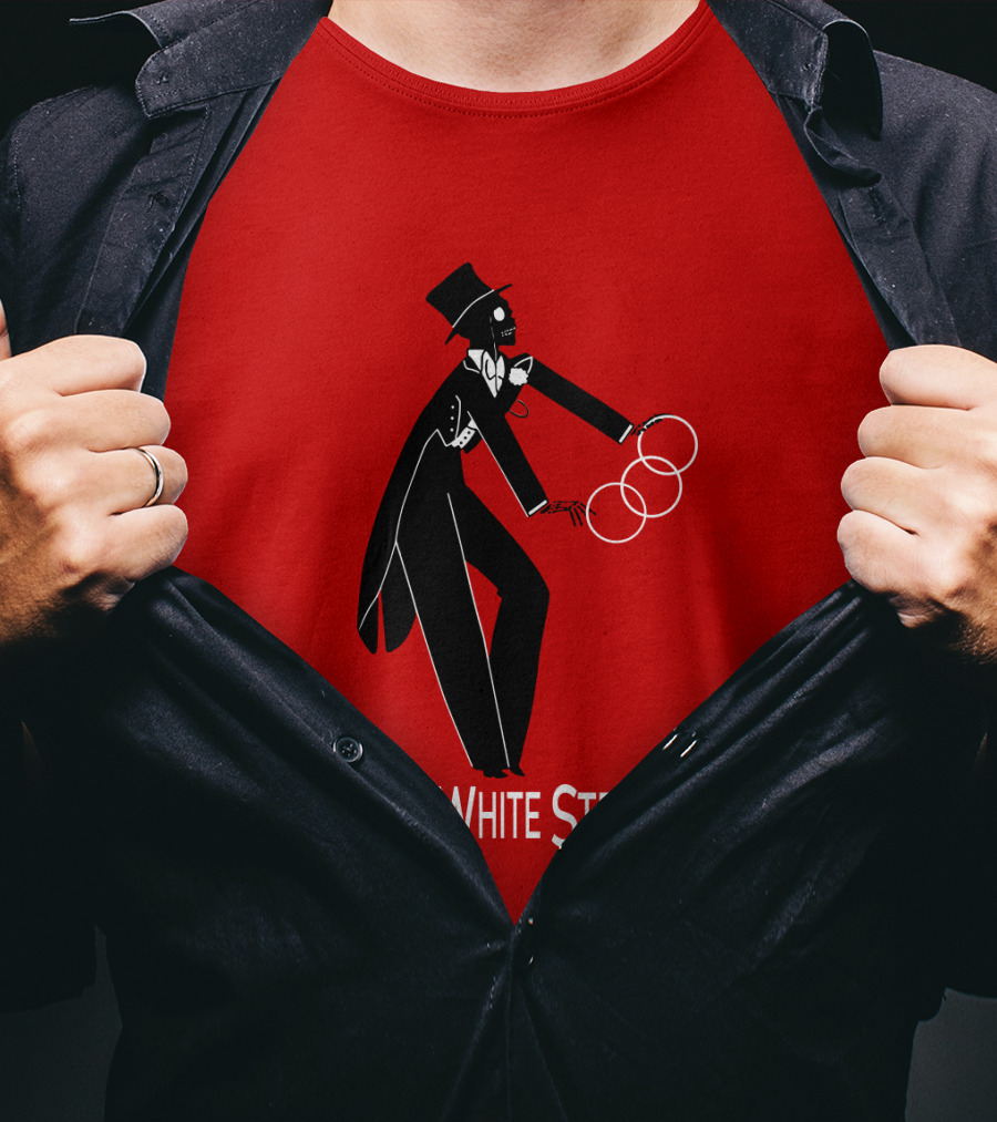 The White Stripes Juggling Man Red T-Shirt