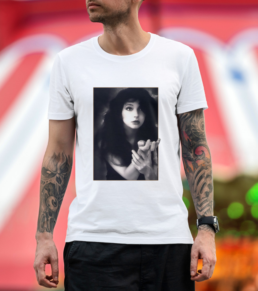 Kate Bush Black And White T-Shirt