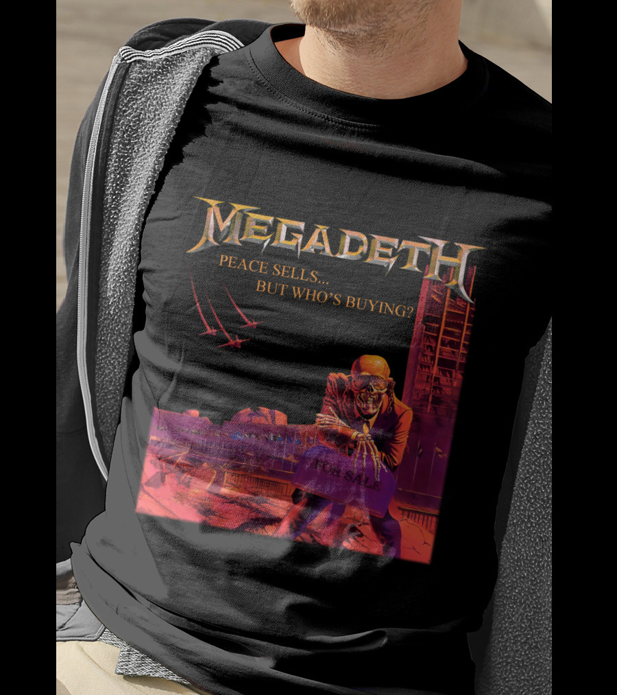 Megadeth Peace Sells... But Who's Buying? For Sale T-Shirt