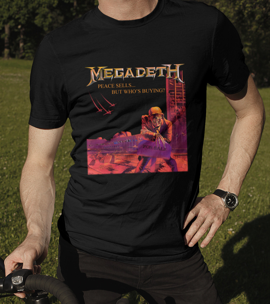 Megadeth Peace Sells... But Who's Buying? For Sale T-Shirt