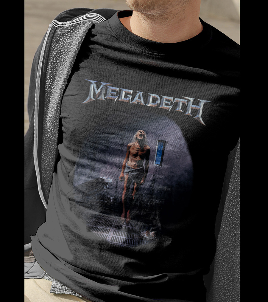Megadeth Countdown To Extinction Album Cover Art T-Shirt