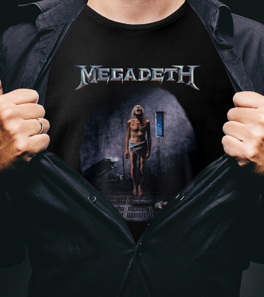 Megadeth Countdown To Extinction Album Cover Art T-Shirt