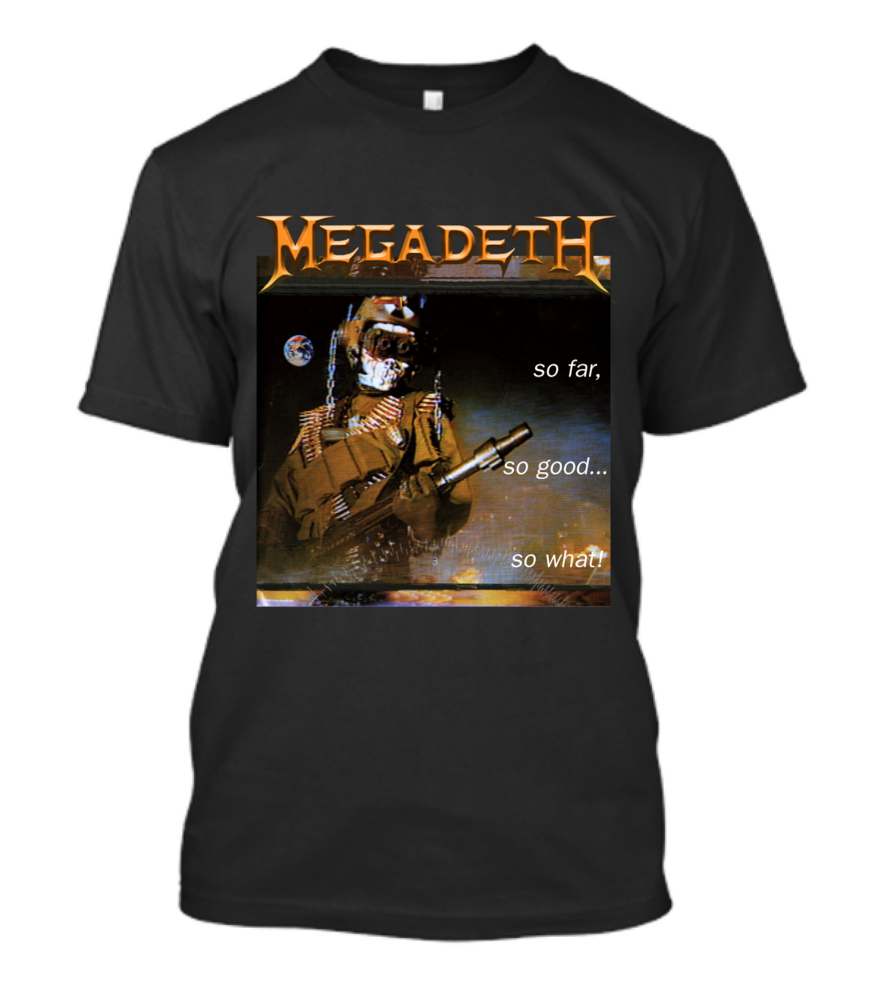 Megadeth So Far So Good So What Mgd-Ms T-Shirt