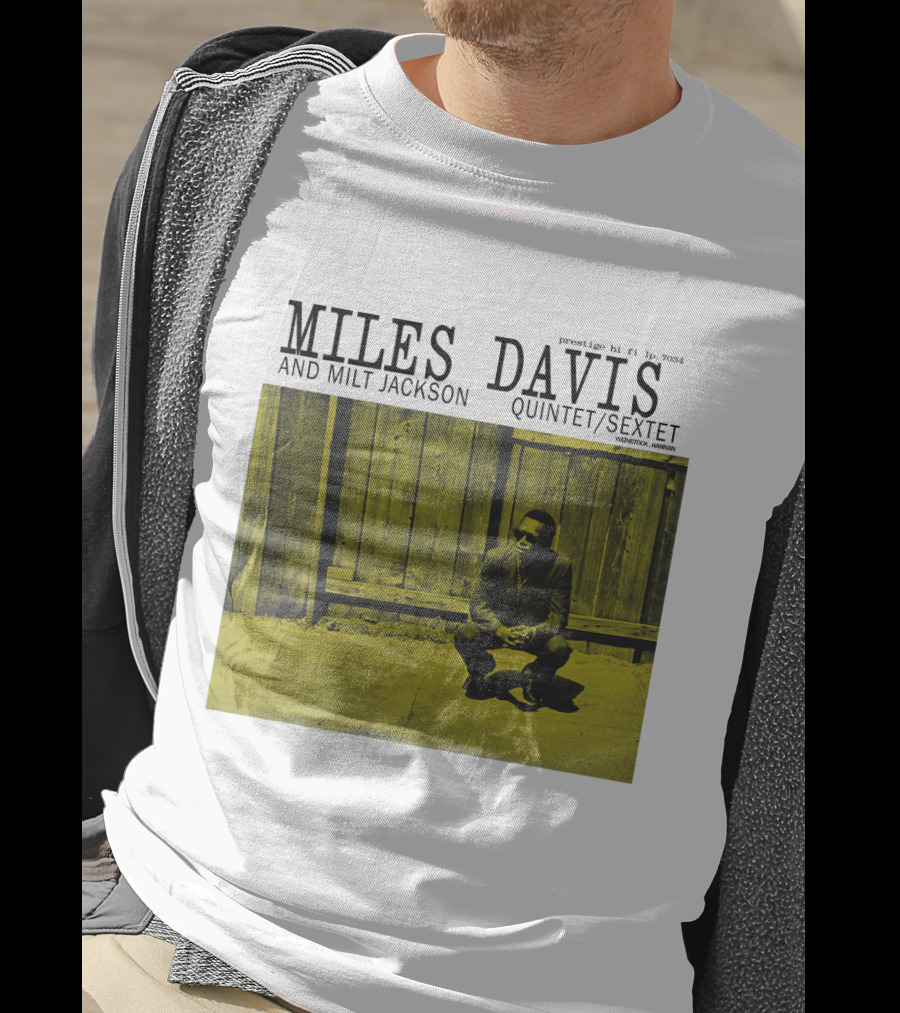 Miles Davis And Milt Jackson Quintet/Sextet Prestige Hi Fi Lp 7034 T-Shirt