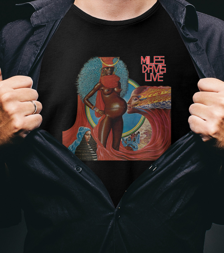 Miles Davis Live Mdv-Ms T-Shirt