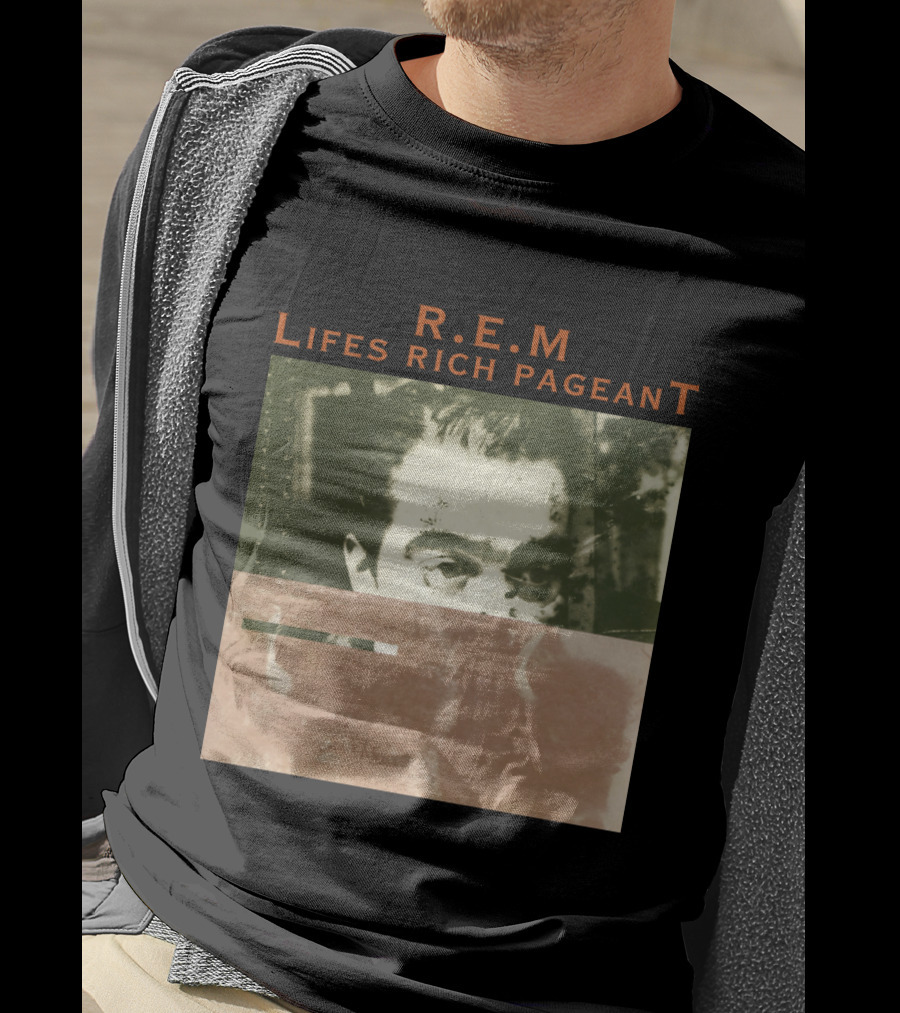 R.e.m. Lifes Rich Pageant Cover Art T-Shirt