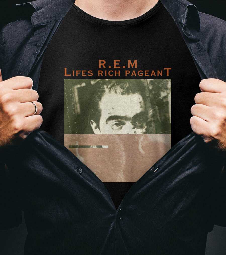 R.e.m. Lifes Rich Pageant Cover Art T-Shirt