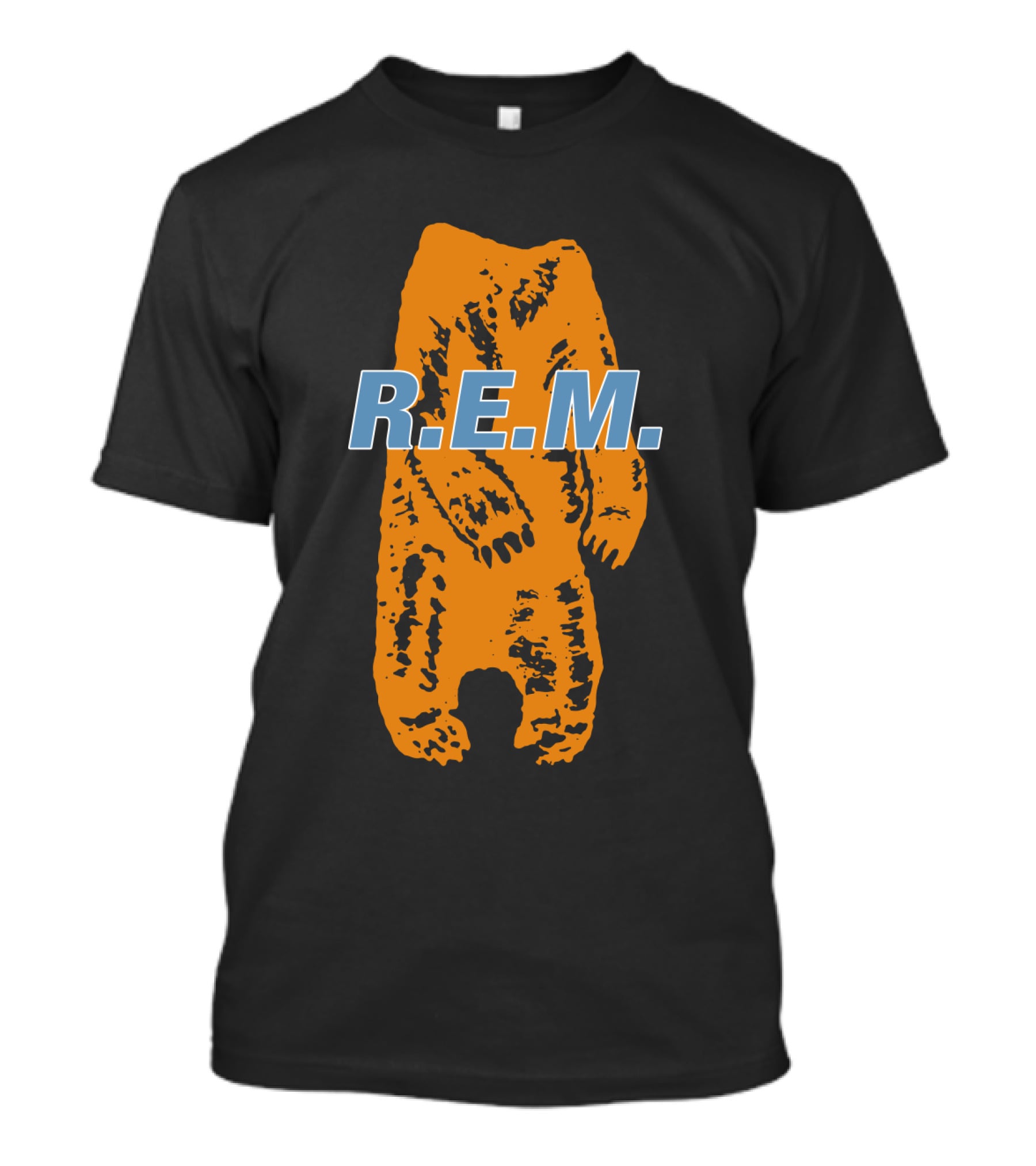 R.e.m. Bear Orange Print T-Shirt